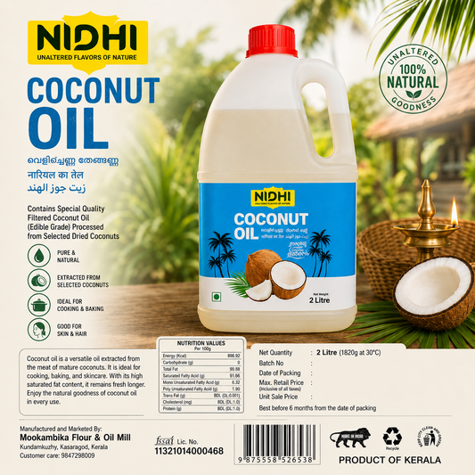 NIDHI COC0NUT OIL 1Litre